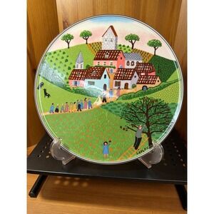 Villeroy & Boch Laplau 11.5" Premium Porcelain Village Wedding Plate Germany